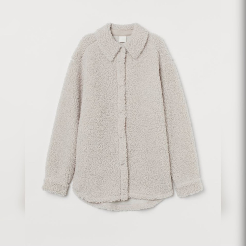 H&M Sherpa Jacket/Shirt